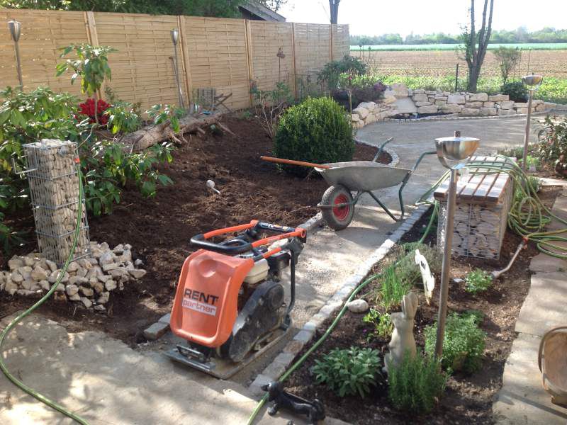 Arbeiten im Garten